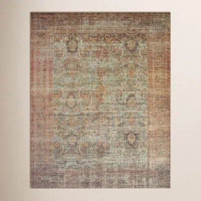 Amber Lewis x Loloi Georgie Jade / Sunset Area Rug | Wayfair North America
