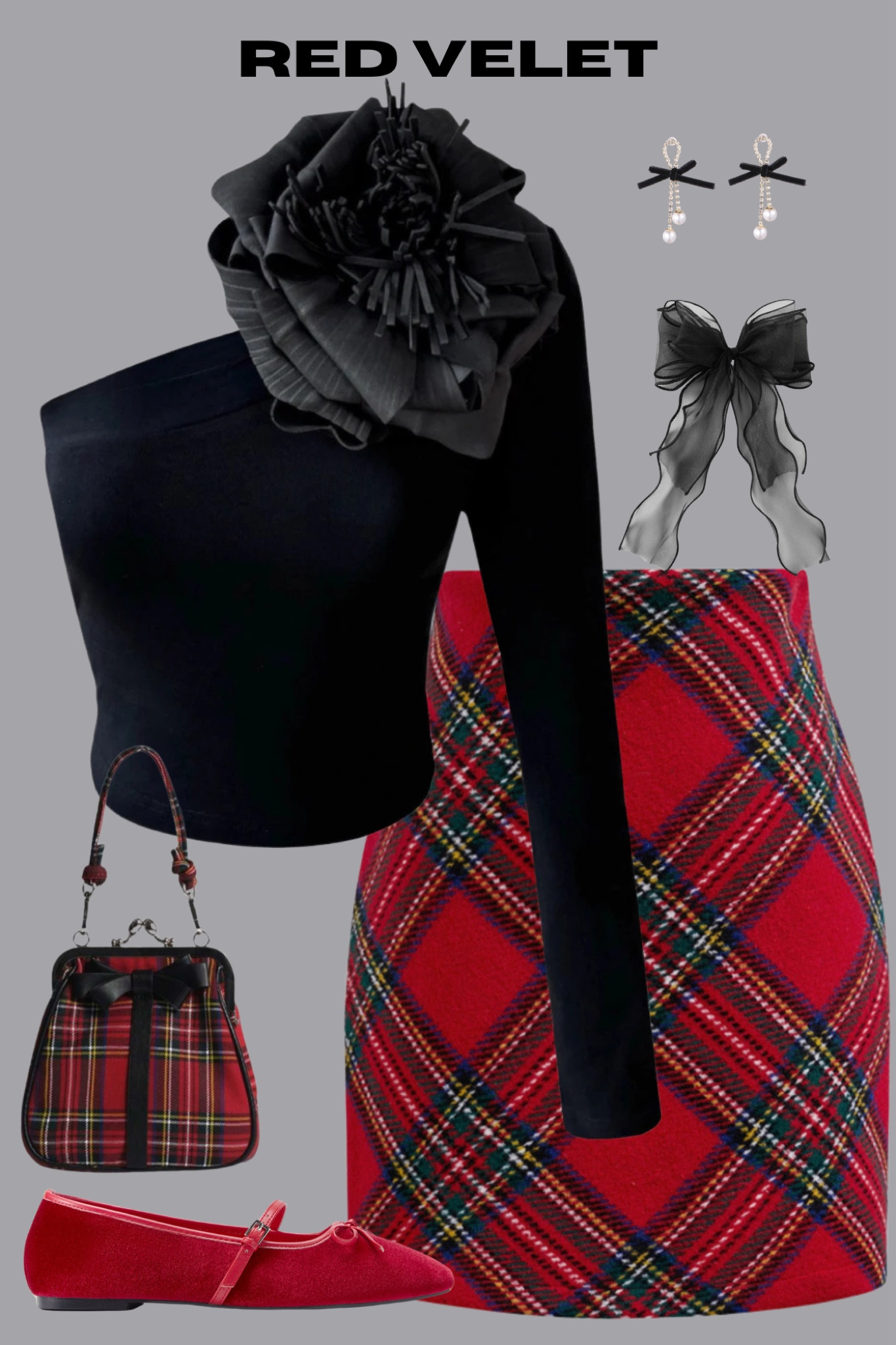 Blair Waldorf Vibes! 

Red velvet & plaid combo giving Upper East Side luxury!
Perfect for holiday parties & Christmas festivities.
#HolidayFashion #PlaidSkirt 

#LTKHoliday #LTKStyleTip #LTKSeasonal