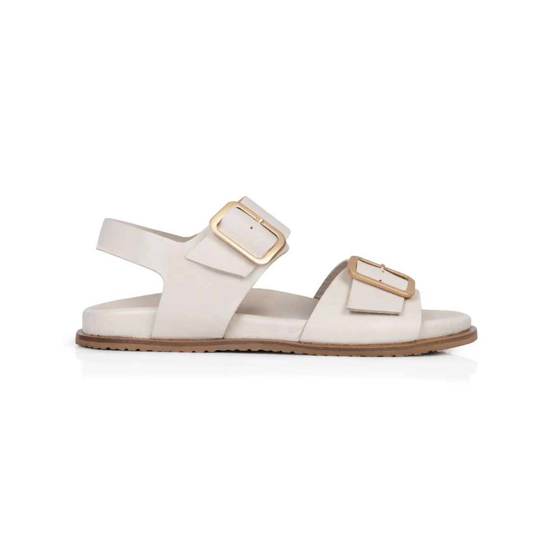 Gala: Ivory Two Bar Back Strap Sandals from Air & Grace | Air & Grace
