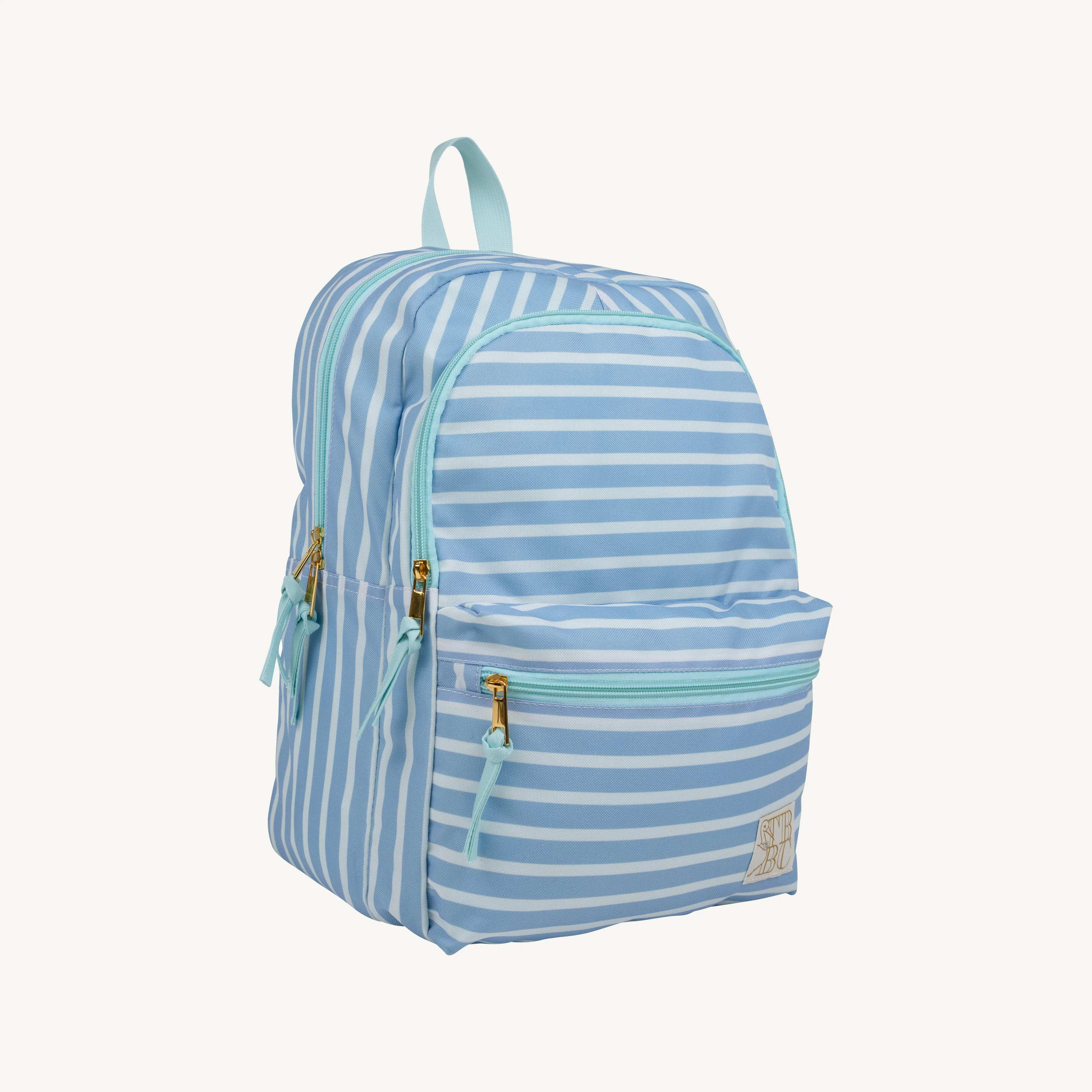 Don't Forget Your Backpack Backpack - Sarasota Sky Stripe with Sea Isl | The Beaufort Bonnet Company