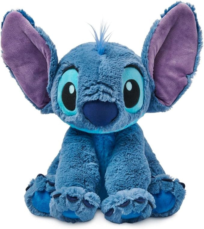 Disney Store Stitch Plush Soft Toy, Medium 15 inches, Lilo & Stitch Stuffed Animal, Stitch Plushi... | Amazon (US)