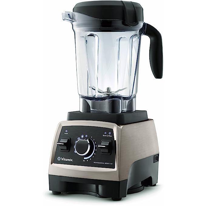 Vitamix Professional Series 750 Brushed Stainless Finish with 64-Oz. Container | Amazon (US)