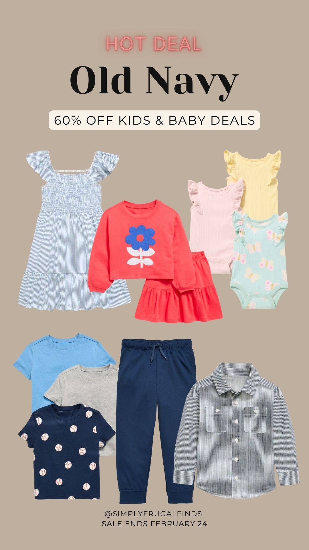 Save 60% off kids & baby deals online at Old Navy Canada! Today only! February 24, 2026 

 #LTKcanada #LTKsale #LTKkids
