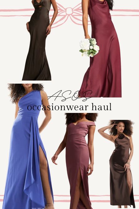 ASOS occasionwear haul 🌸 

#LTKwedding #LTKstyletip #LTKSeasonal