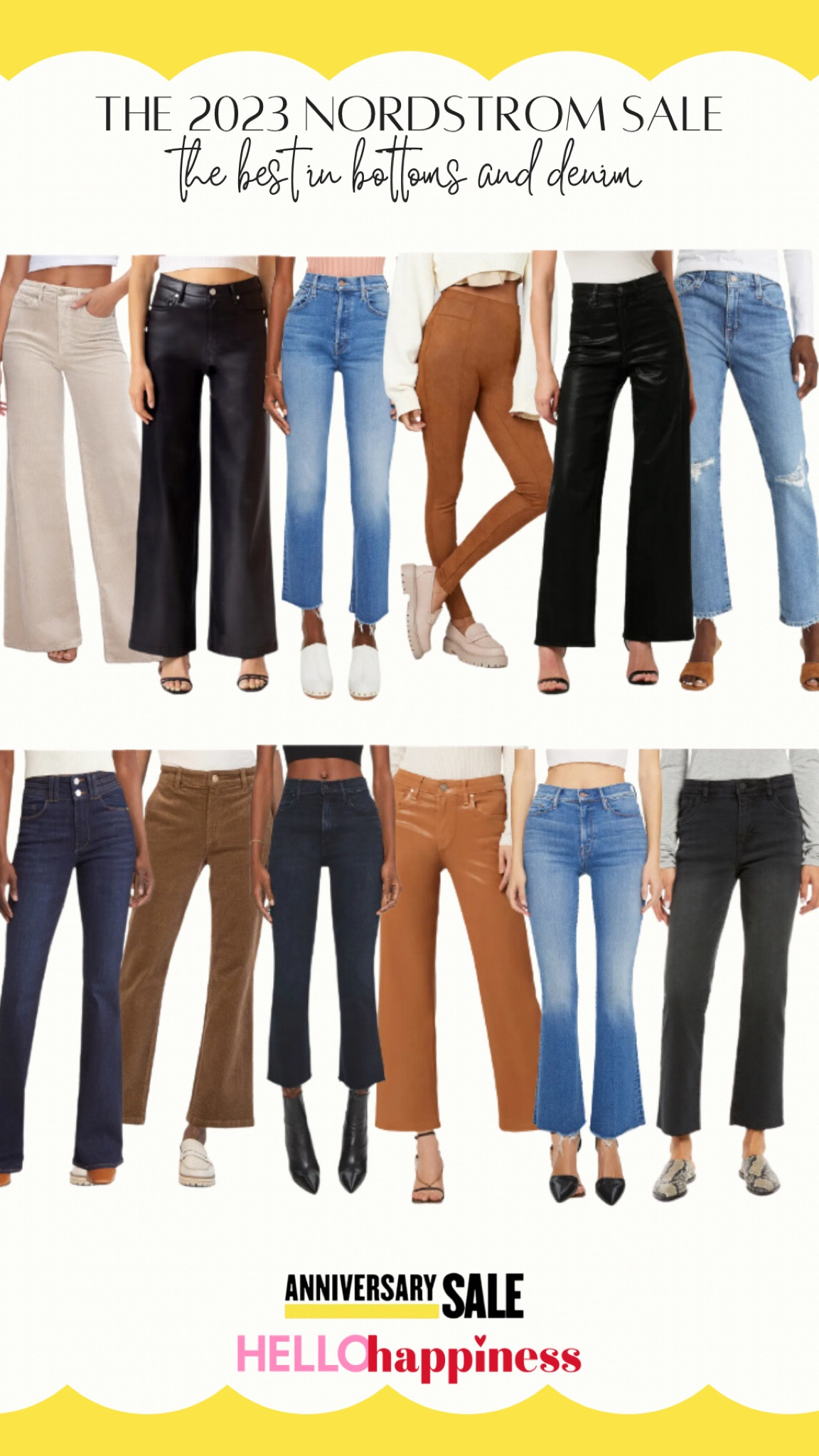 2023 Nordstrom denim and bottoms  sale!

#LTKxNSale #LTKsalealert