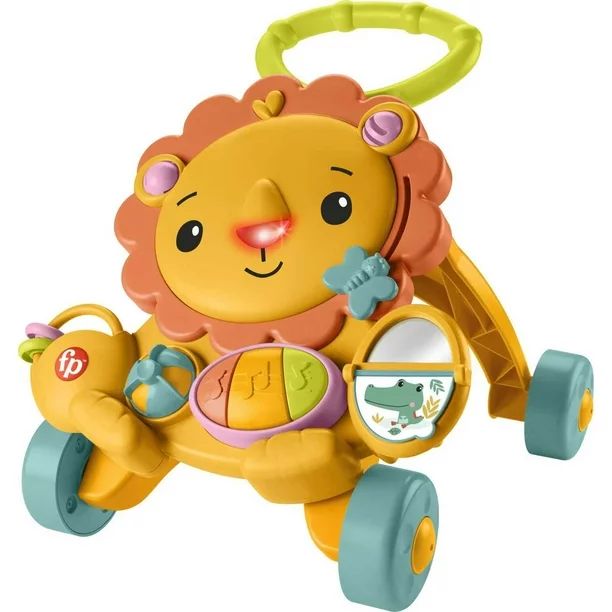 Fisher-Price Musical Lion Walker Infant Toy with Lights and Sounds for Ages 6+ Months | Walmart (US)