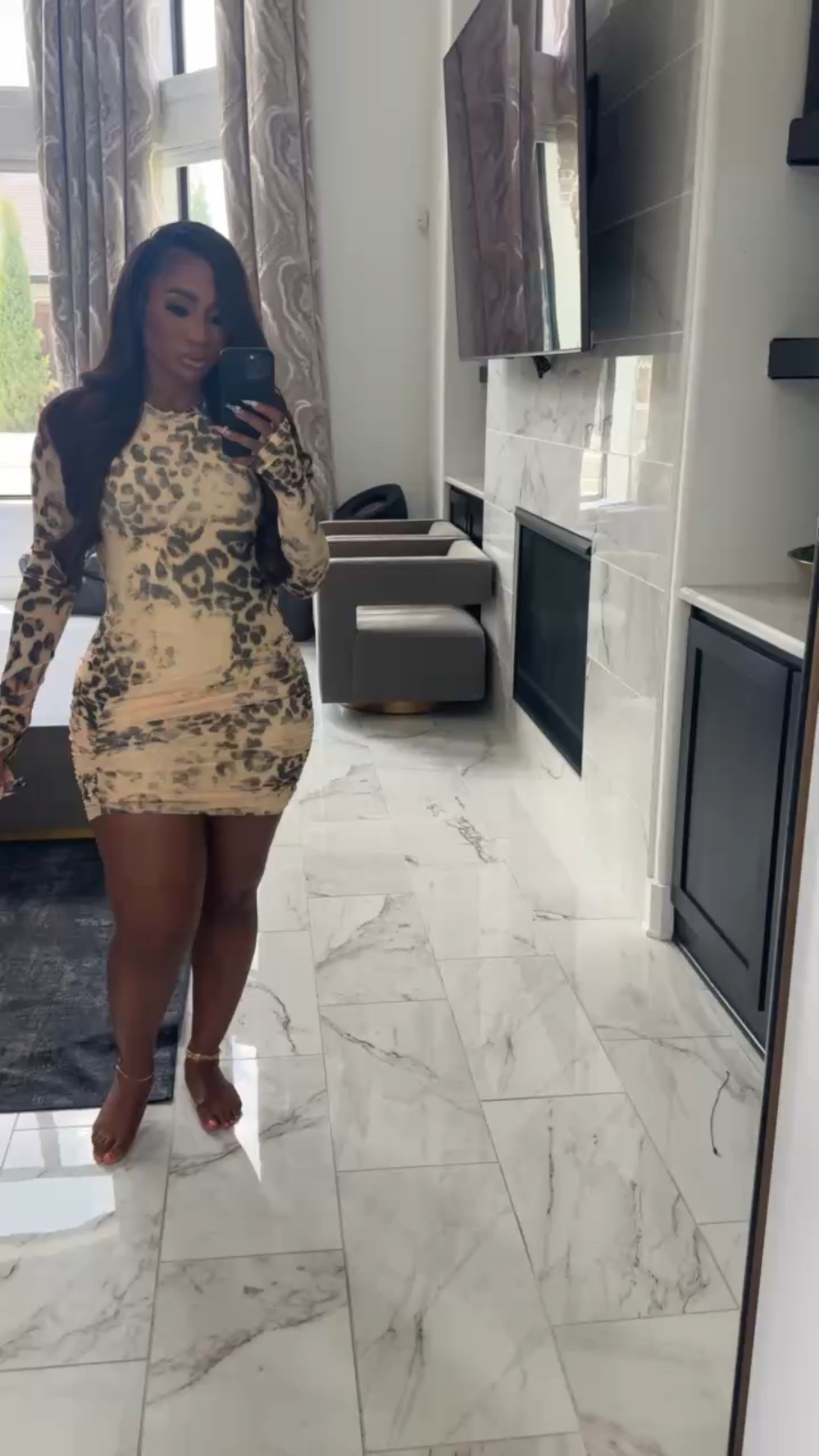 Under $100 mini leopard print dress find! Date night style inspo!

#LTKFindsUnder100 #LTKStyleTip