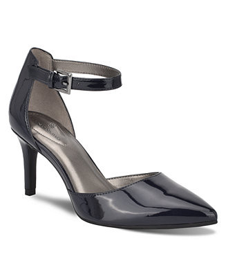 Women's Ginata D'Orsay Ankle Strap Pointed Toe Pumps | Macy's