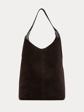 Slouchy Vida Suede Bag | Banana Republic (CA)