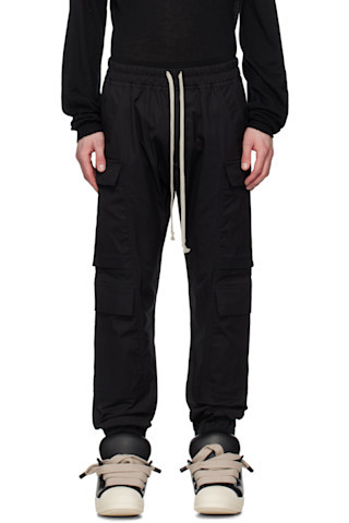 Black Hollywood Mastodon Megacargo Pants | SSENSE