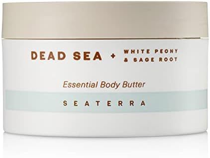 SEATERRA Body Butter - Enriched with Shea Butter, Dead Sea Plus White Peony and Red Sage Root. 97... | Amazon (US)