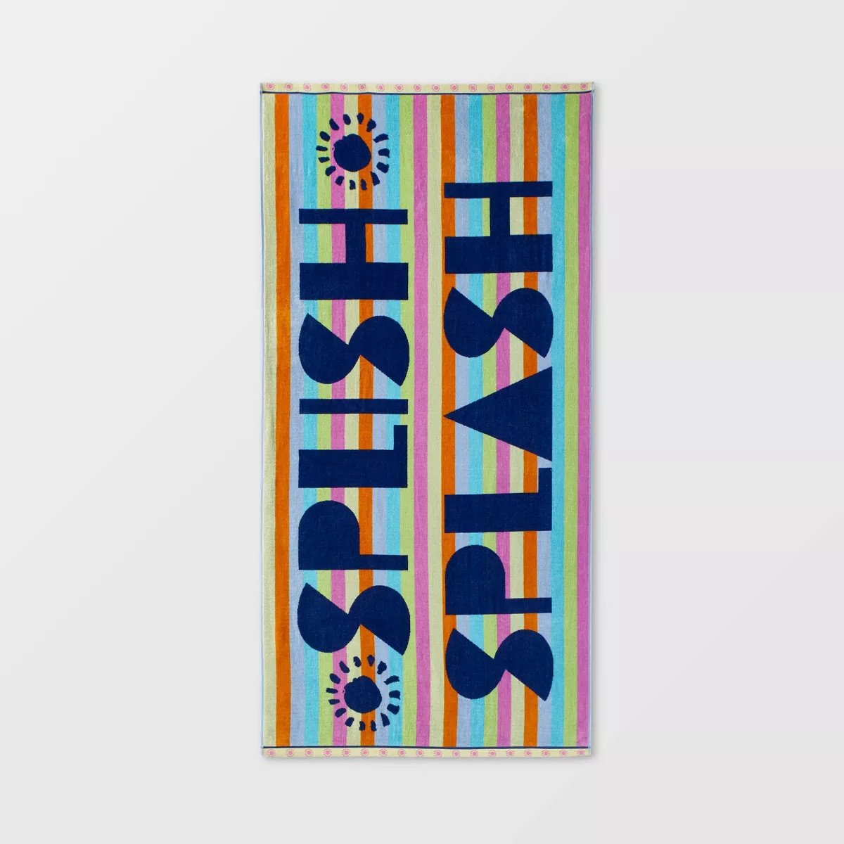 XL Jacquard Splish Splash Beach Towel - Sun Squad™ | Target