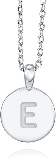 PAVOI 14K Rose Gold Plated Letter Necklace for Women | Gold Initial Necklace for Girls | Amazon (US)