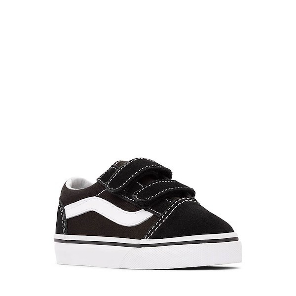 Vans Old Skool V Skate Shoe - Baby / Toddler - Black | Journeys