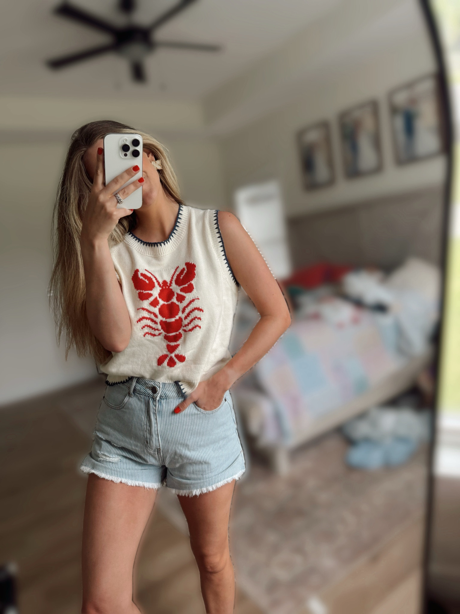 CUTEST SUMMER OUTFIT INSPO 🦞 take me to Maine!!! These pinstripe shorts are everythingggg

#LTKSeasonal #LTKStyleTip #LTKFindsUnder50