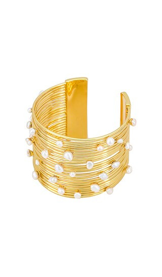 Nika Cuff in Gold | Revolve Clothing (Global)