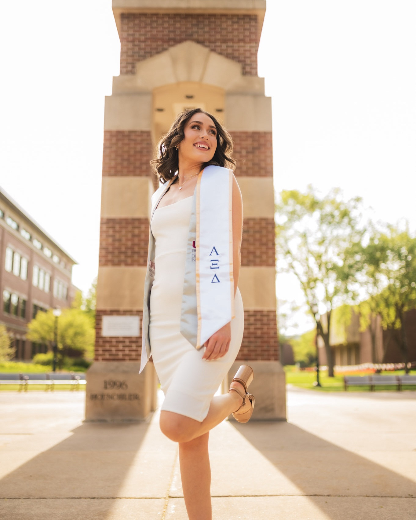 Graduation dress outfit inspo 👗 

•Lulus white bodycon midi dress size  S

•forever 21 tan platform heels 

•PAVOI Gold hoop earrings 

•PAVOI gold and pearl huggies 

•SEWYER gold and pearl necklaces

Check out my makeup, beauty, and hair collections to see my favs used here!

#graduationdress
#graduationoutfit
#graddress
#whitedress
#tanplatformheels

#LTKshoecrush #LTKstyletip #LTKfindsunder100