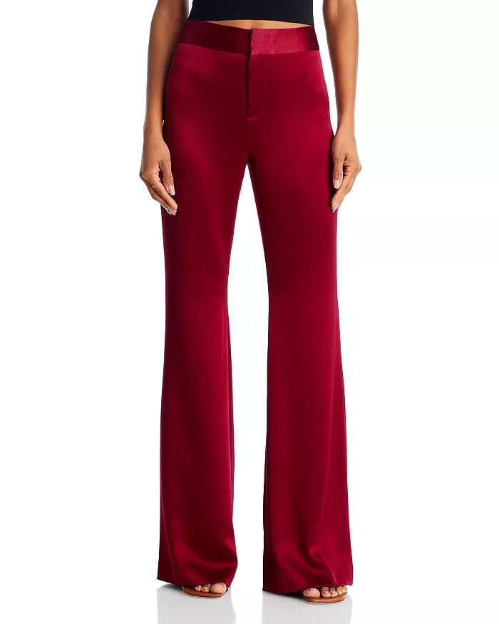 Deanna High Rise Slim Bootcut Pants | Bloomingdale's (US)