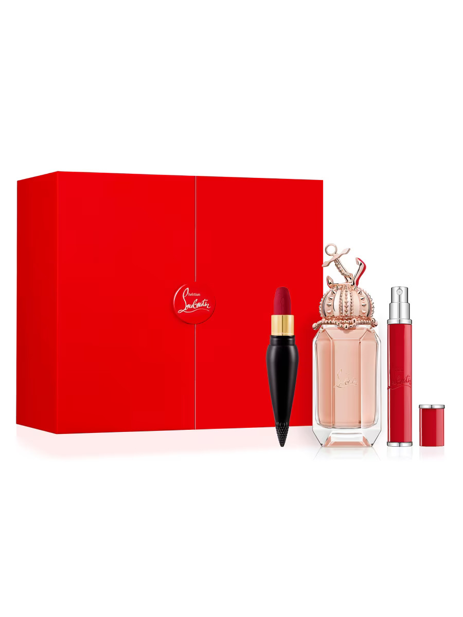 Christian Louboutin Loubimar Eau De Parfum &amp; Rouge Louboutin Lipstick Set | Saks Fifth Avenue | Saks Fifth Avenue