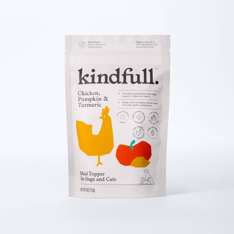 Dry Meal Topper for Dog and Cat Food - 4oz - Kindfull™ | Target