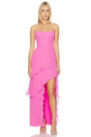 Amanda Uprichard Magnolia Dress in Aster from Revolve.com | Revolve Clothing (Global)