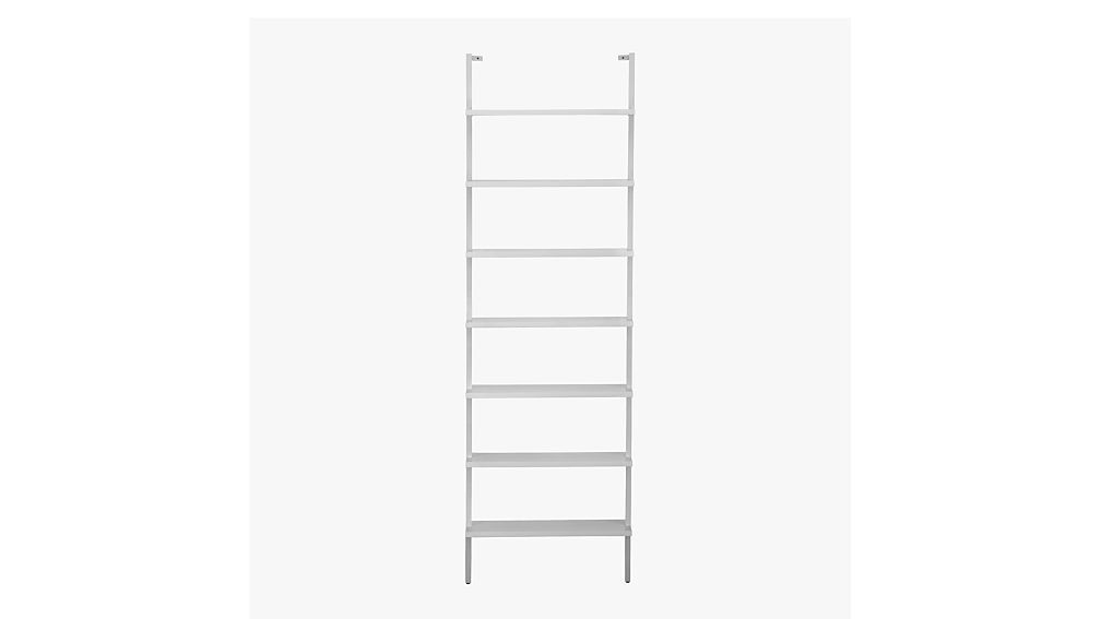 Stairway White Ladder Bookcase + Reviews | CB2 | CB2