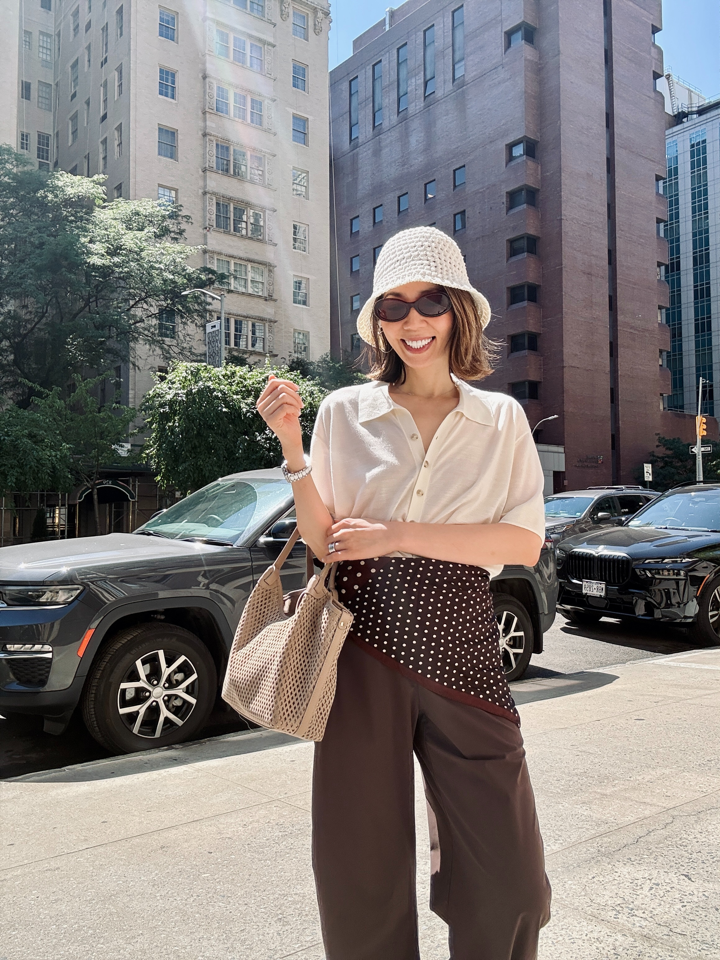 top size L | pants size 6,15% off promo code 【XZJESSICA】| bag 15% off promo code 【XZJESSICA】 

 #LTKootd #LTKOver40 #LTKMidsize