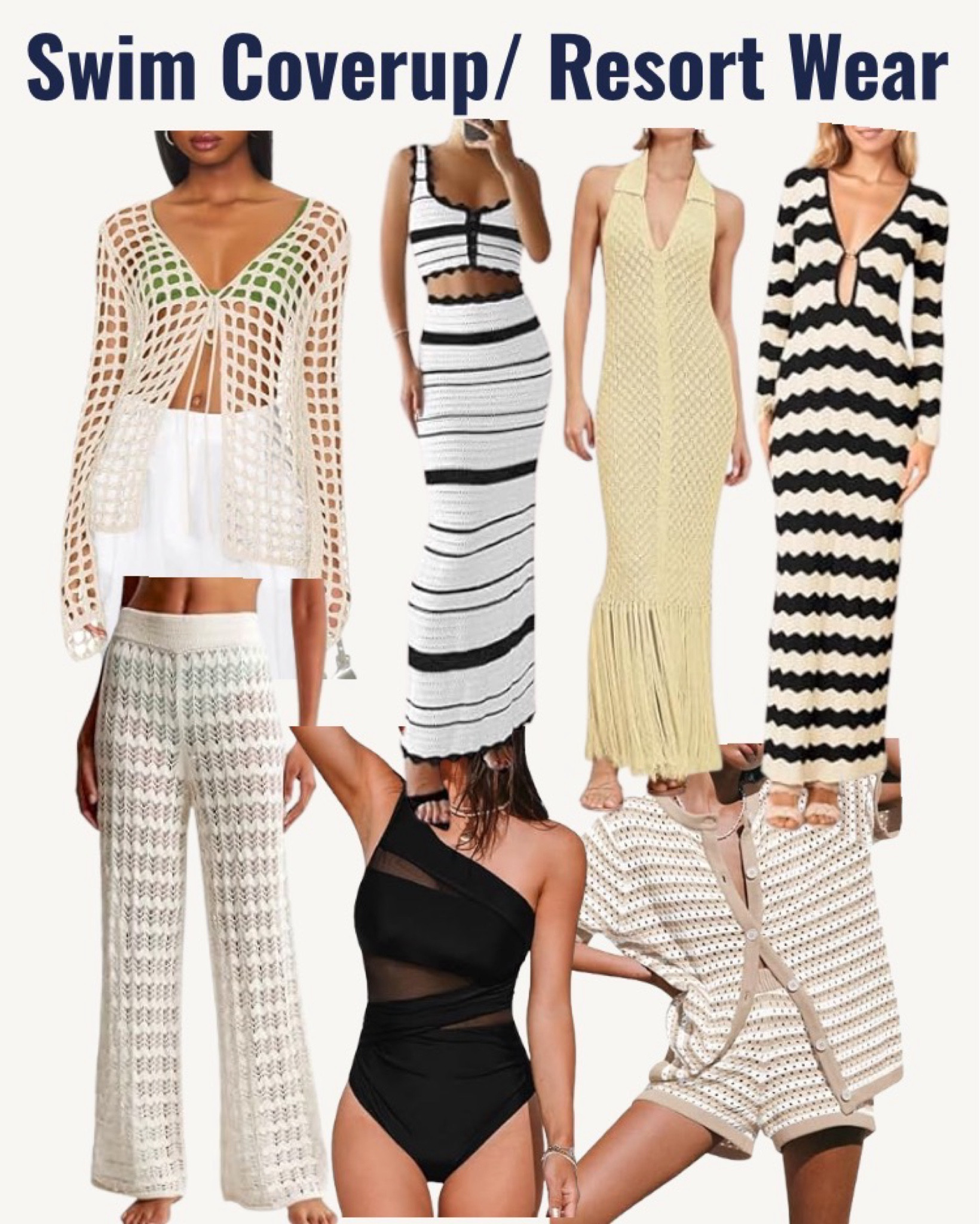 Amazon fashion, resort wear, swim coverup 

#LTKSwim #LTKSeasonal #LTKFindsUnder50