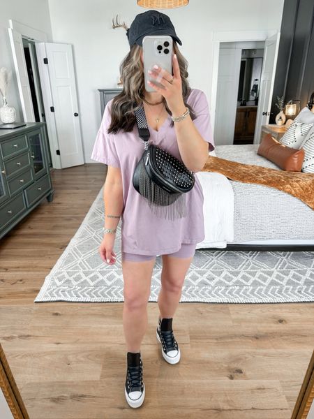 Spring Athleisure Outfit 🖤

Set — small

Athleisure fashion | athlerosure outfits | athleisure style | comfy casual spring outfit | spring style | spring running errands outfit | spring fashion | black leather platform converse sneakers outfit | matching set | black studded belt bag 



#LTKfindsunder100 #LTKshoecrush #LTKfindsunder50