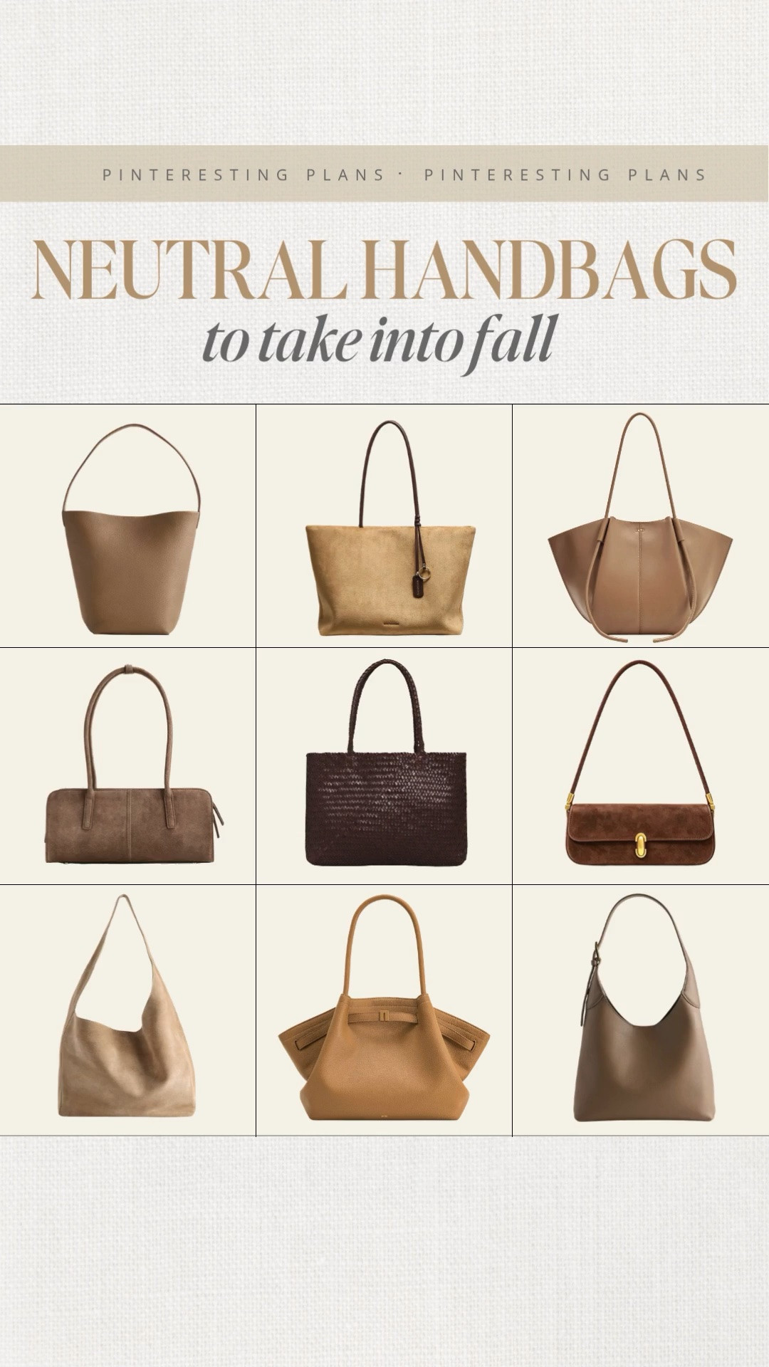 Neutral handbags to take into fall ￼🙌🏻🙌🏻

#LTKootd #LTKSeasonal #LTKOver40