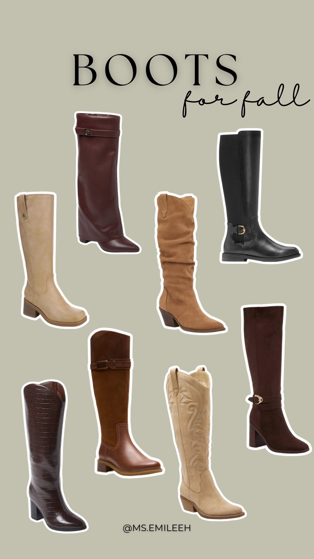 👢 Best Boots for Fall 2025 🍂
Tall boots, riding boots, and western boots are trending this season—and these picks are perfect for jeans, dresses, and everyday outfits. Shop the best fall boots for women now!

Fall boots
Thanksgiving 

#FallBoots #TallBoots #RidingBoots #WesternBoots #LTKFallStyle


#LTKShoeCrush #LTKStyleTip #LTKSeasonal