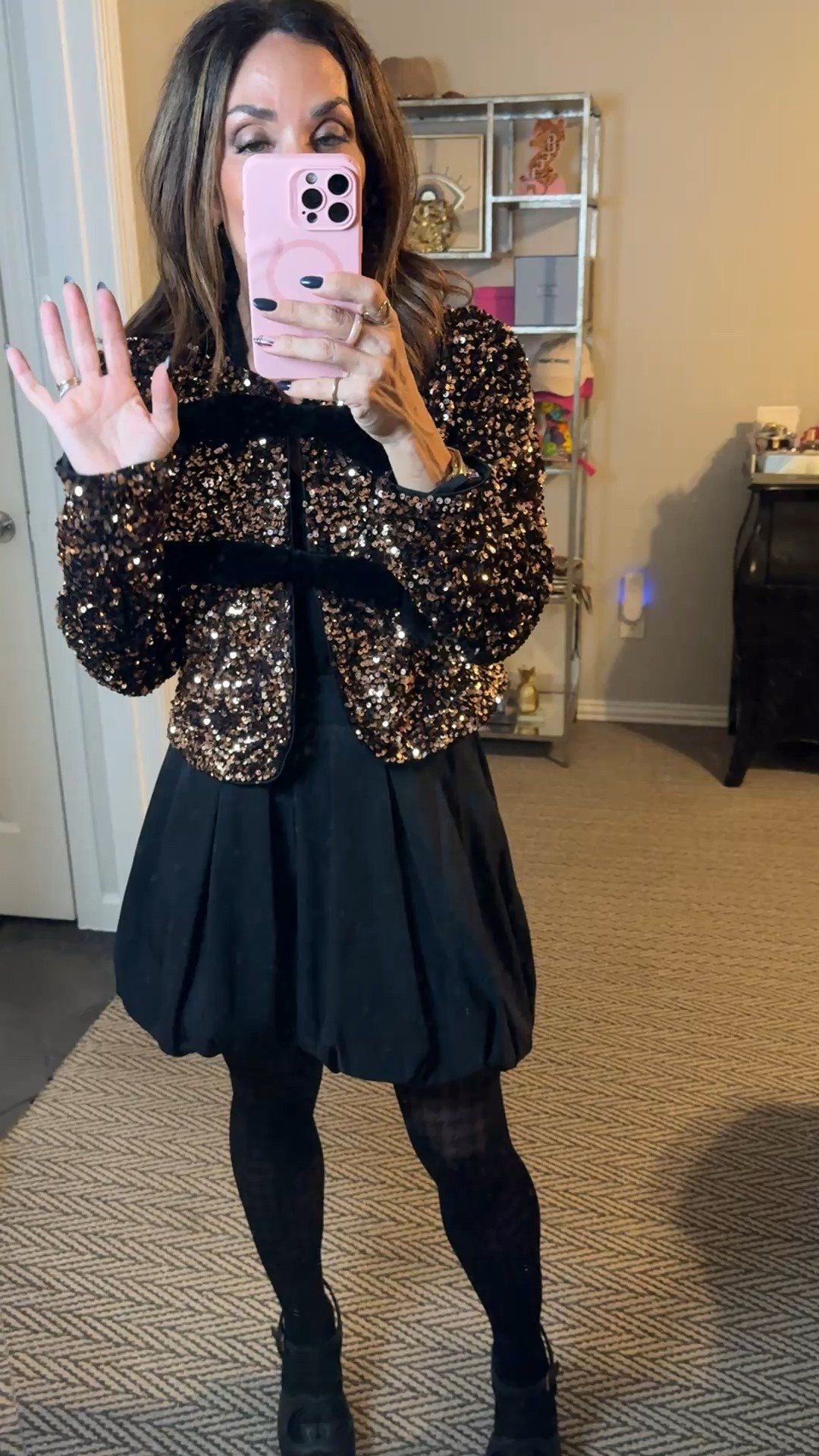 USE CODE
COURTNEYZ35
Wearing size small in jacket 

#LTKHoliday #LTKParties #LTKOver40