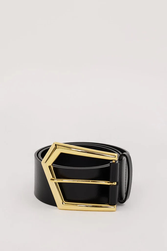 NOAH THE LABEL BLACK WIDE BELT | DISSH