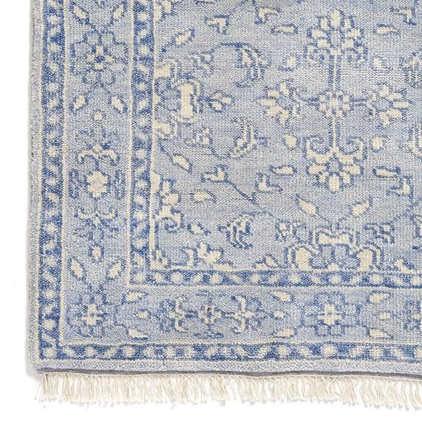 Emma Rug Soft Blue | Hand-Knotted Wool Rug | Caitlin Wilson | Caitlin Wilson Design