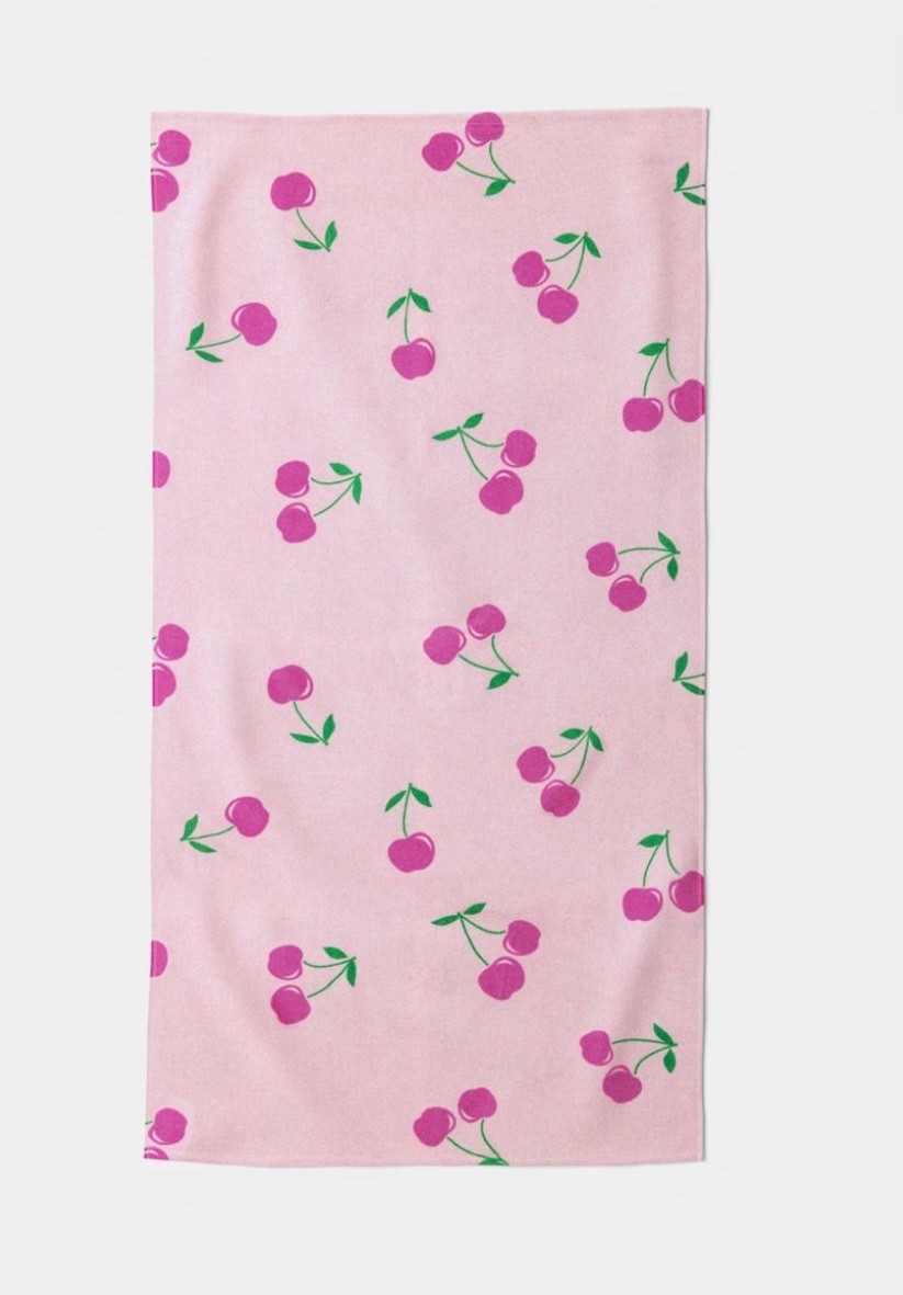 Cherry beach towel 