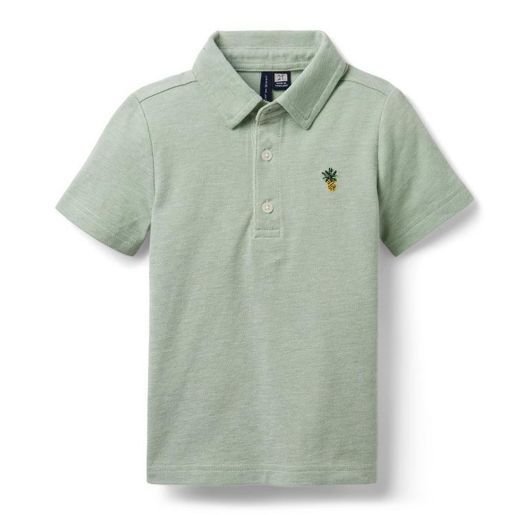 Pineapple Pique Polo | Janie and Jack