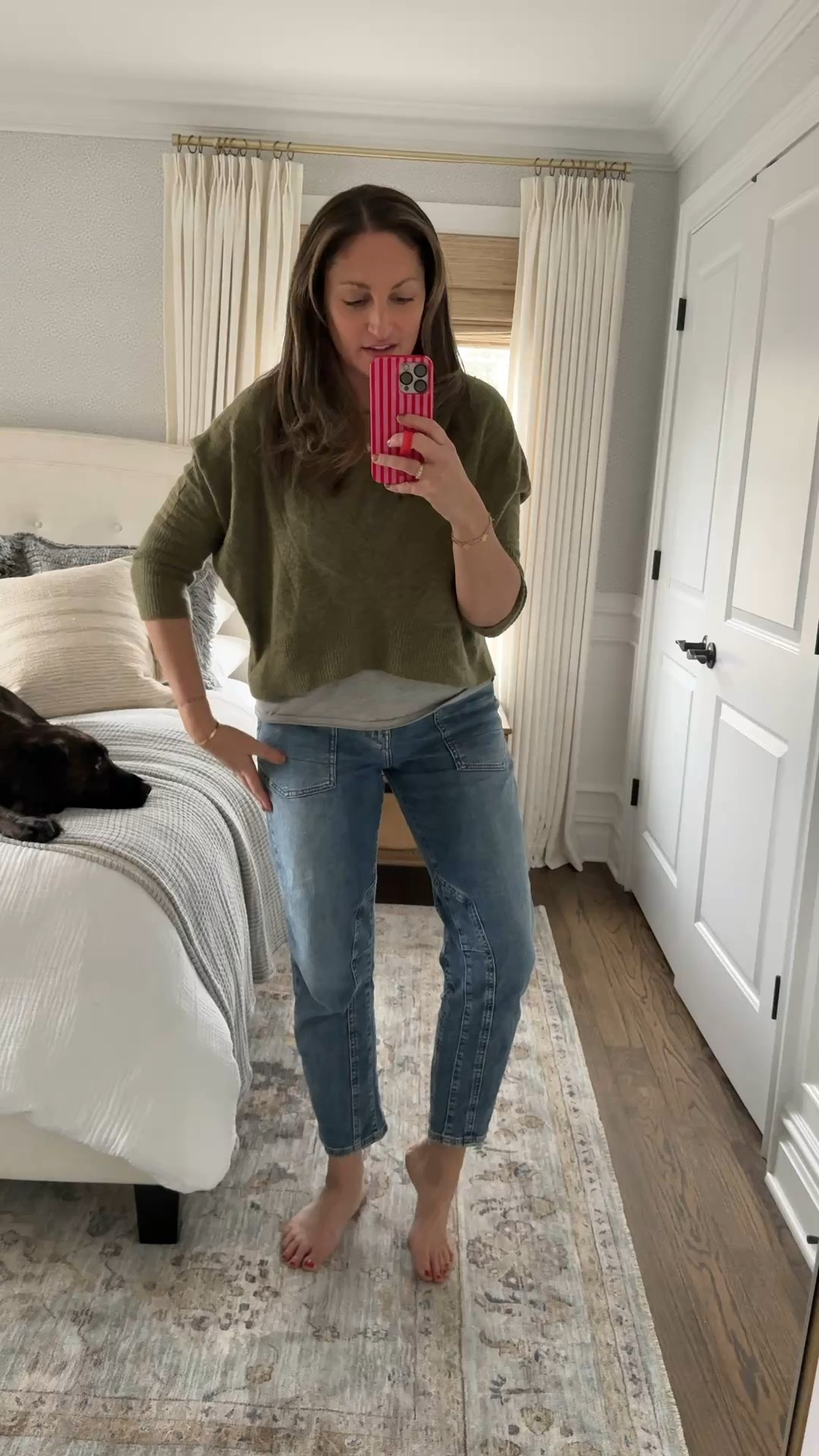 The BEST jeans!! On sale with code ANTHRO20 🙌🏻

#LTKootd #LTKHome #LTKSaleAlert