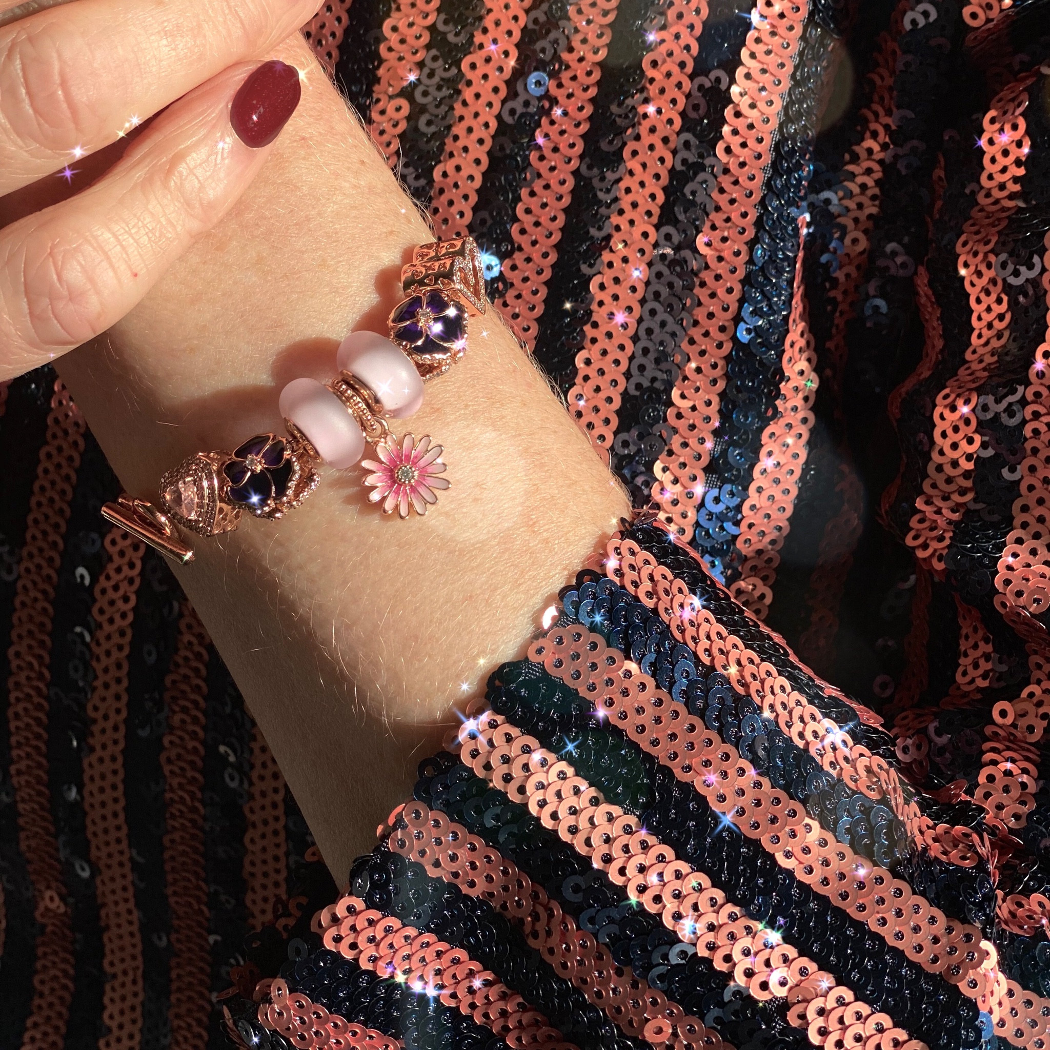 Beautiful Pandora jewellery. 
#pandora #pandorajewellery #rosegoldpandora #pandoracharmbracelet #rosegoldjewellery 

#LTKunder50 #LTKHoliday #LTKGiftGuide