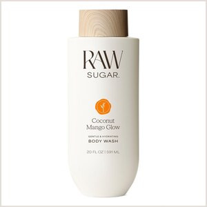 Raw Sugar Body Wash, Coconut Mango Glow, 20 OZ | CVS Health