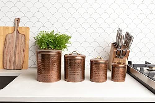 Old Dutch Canister (Set of 4), 4 quart/2 quart/1½ quart/1 quart, Antique Copper | Amazon (US)