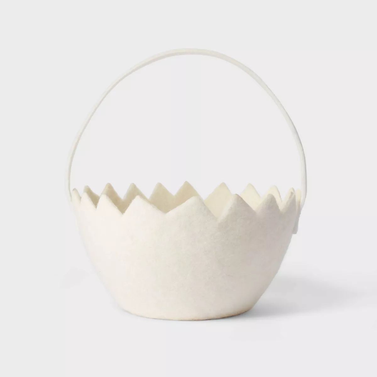 Easter Figural Egg Basket White - Spritz™ | Target