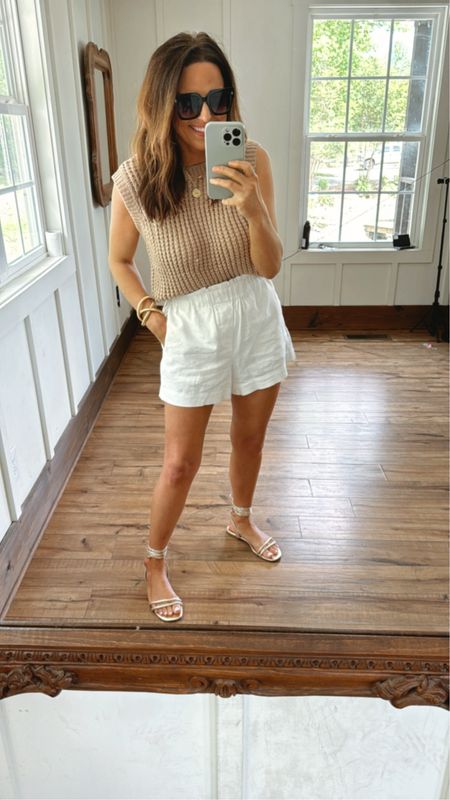 Wearing a Small in the shorts and the top! 