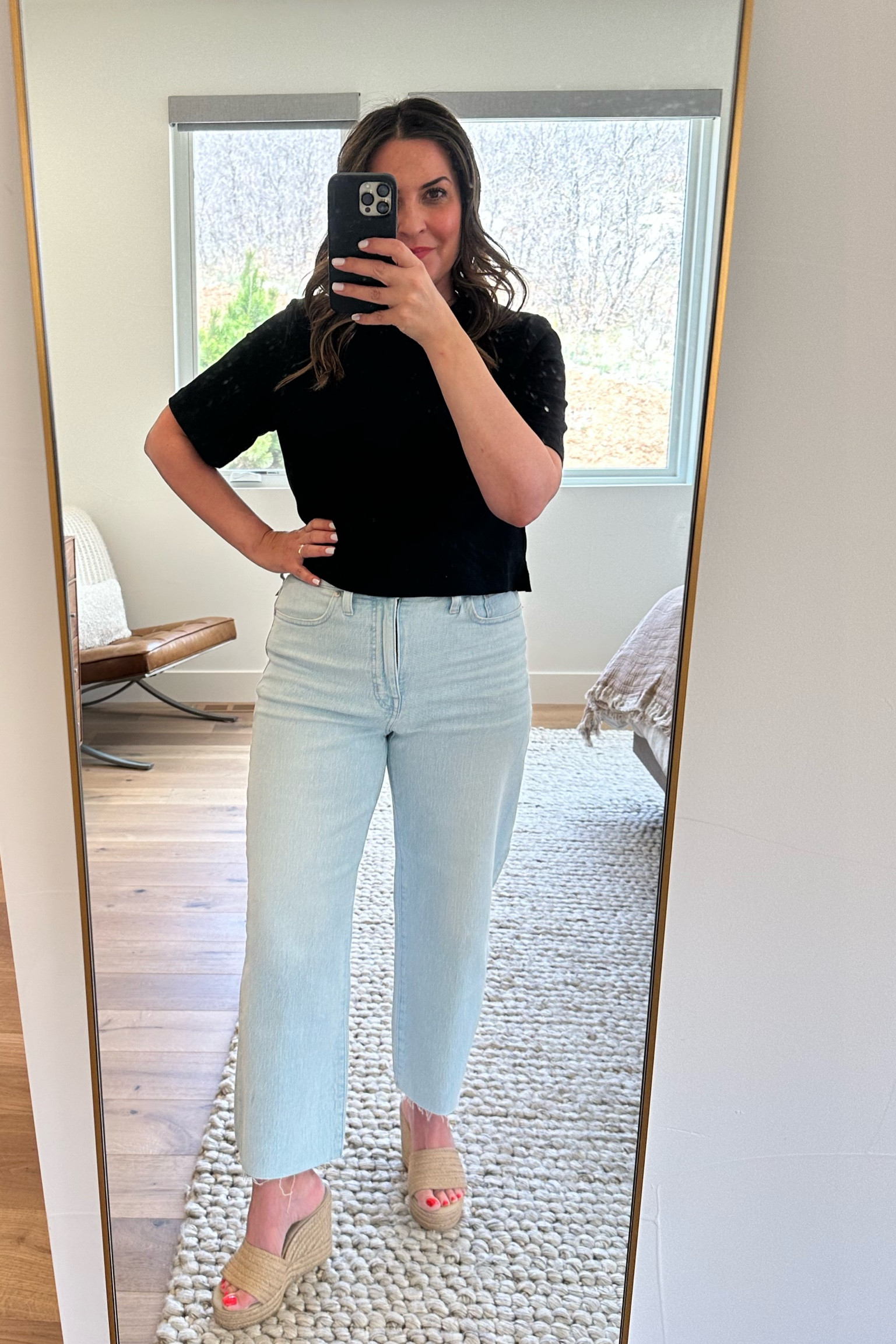 Madewell the perfect vintage wide leg cropped denim 😍
In my usual size 28/6
#springdwnim
#widelegcrop


#LTKFind