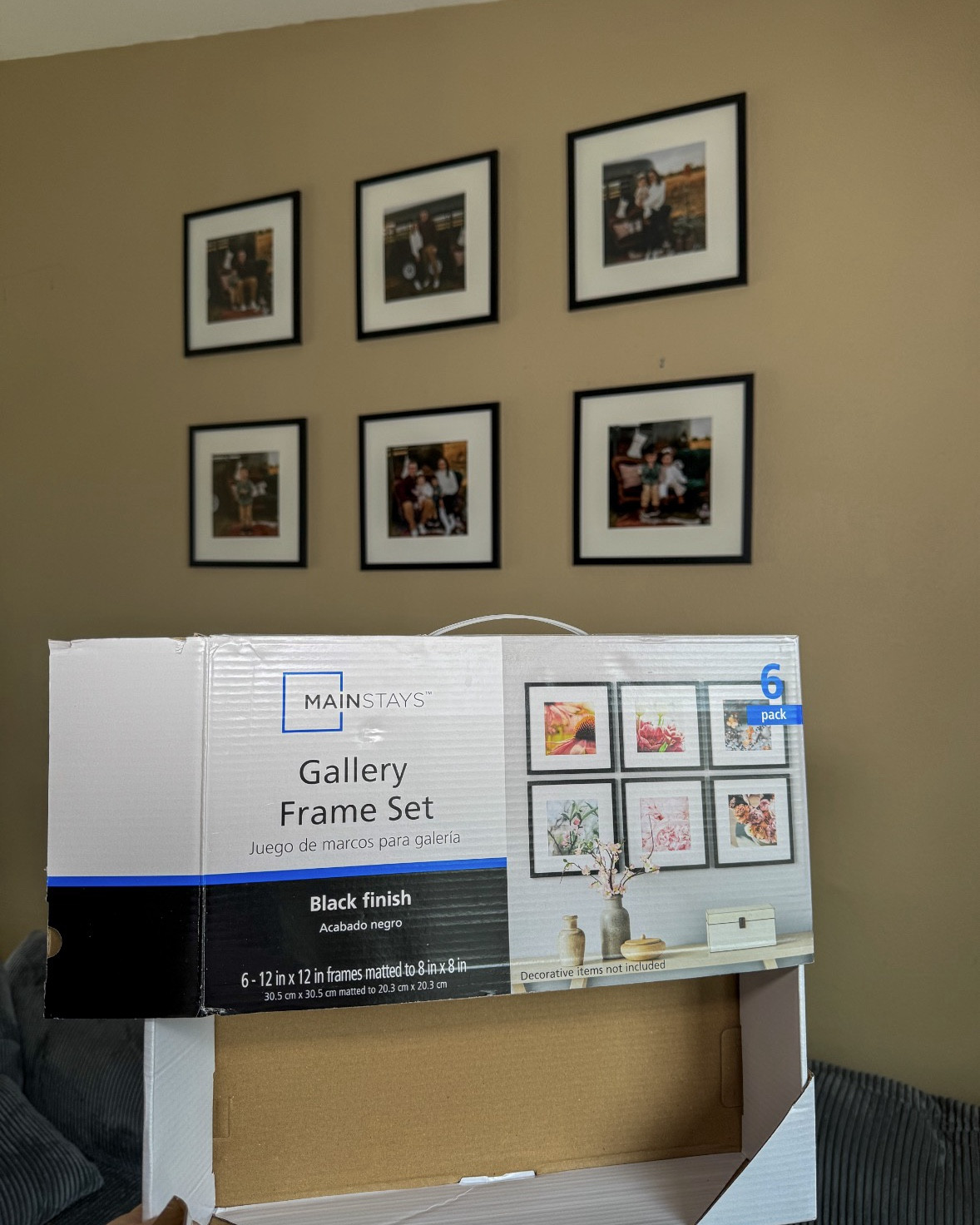 Family Photo Gallery Wall for under  $50! 📸

Frames + Prints from Walmart! 

#LTKHome