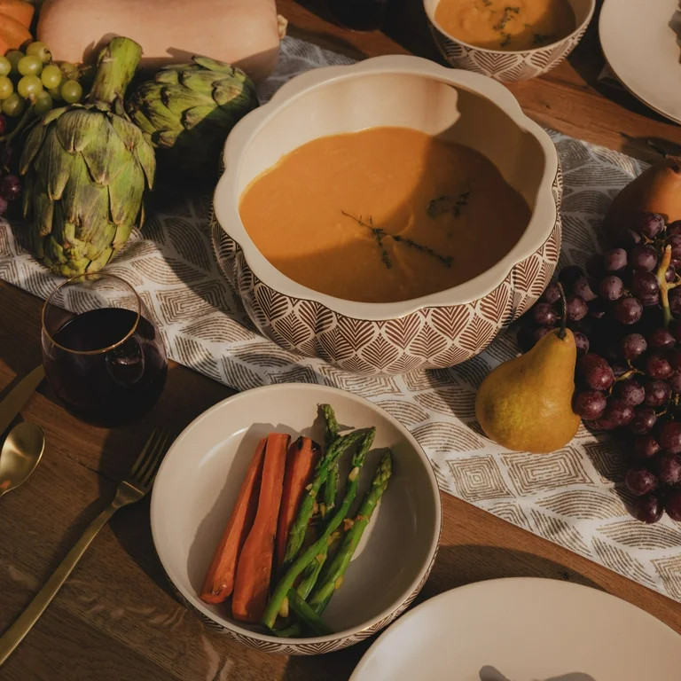 Thyme & Table Stoneware Soup Tureen, Ocee Leaf | Walmart (US)
