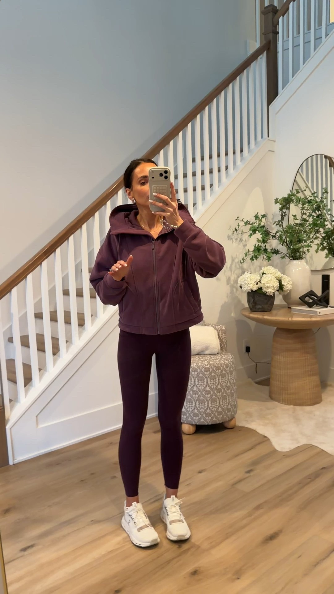 Spanx sale up to 25% off ends today . I’m wearing s in leggings and sweatshirt, xs in tank 

#LTKOver40 #LTKSaleAlert #LTKgrwm