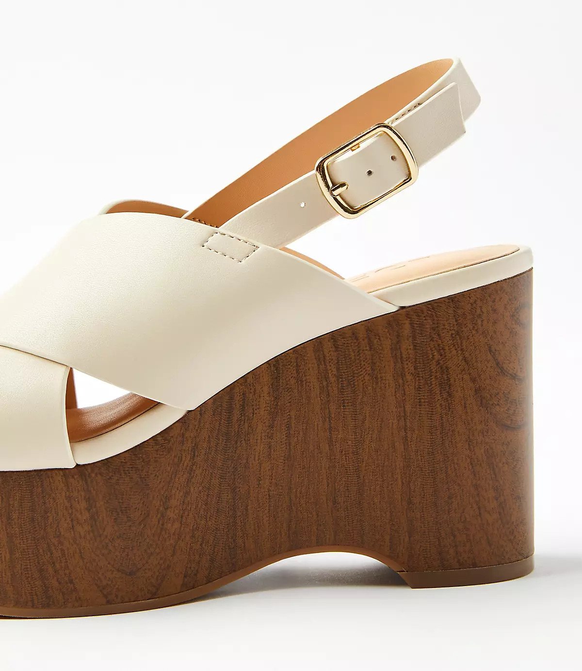 Crossover Platform Sandals | LOFT