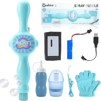2026 New Fog Bubble Machine, Rechargeable Automatic Electric Smoke Bubble Machine, Magic Smoke Bu... | Amazon (US)