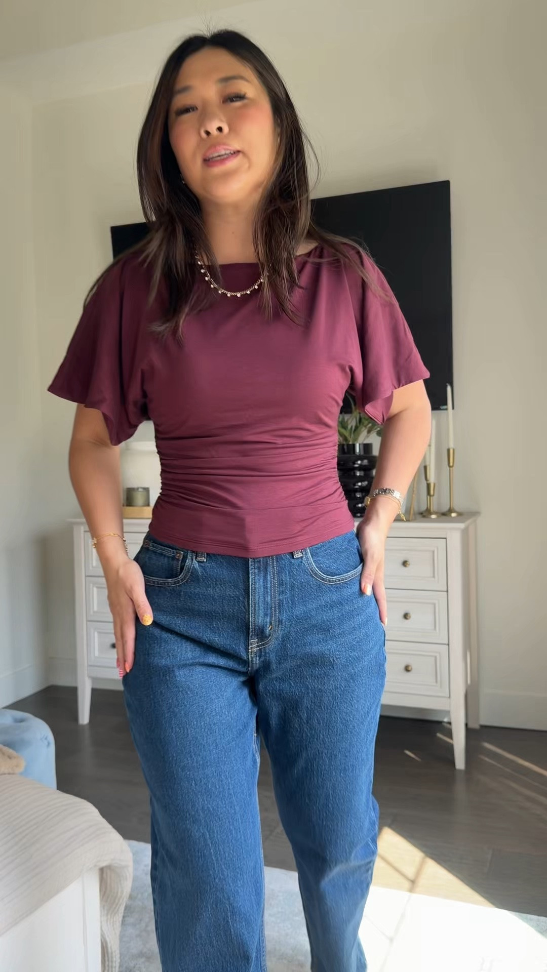 Abercrombie Denim Sale!! So many good Fall pieces on sale!!! 25-50% Off All Denim + 20% Off Almost Everything Else! Code DENIMAF for a stackable 15% off + all orders with Denim get FREE SHIPPING!

Flutter Sleeve Top: Small
90s Relaxed Straight: 28R

#LTKootd #LTKPetite #LTKSaleAlert