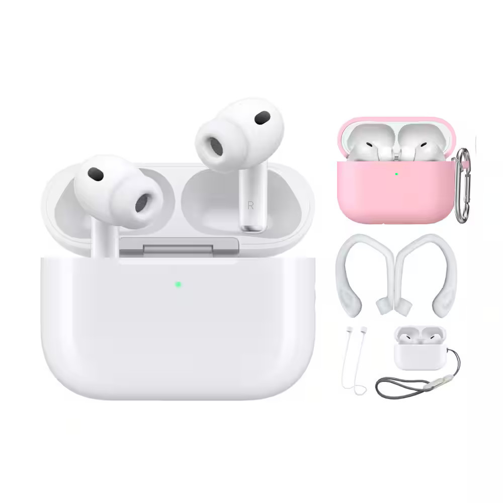 Apple - AirPods Pro (3rd generation) Pink Bundle With Accessories | Best Buy U.S.